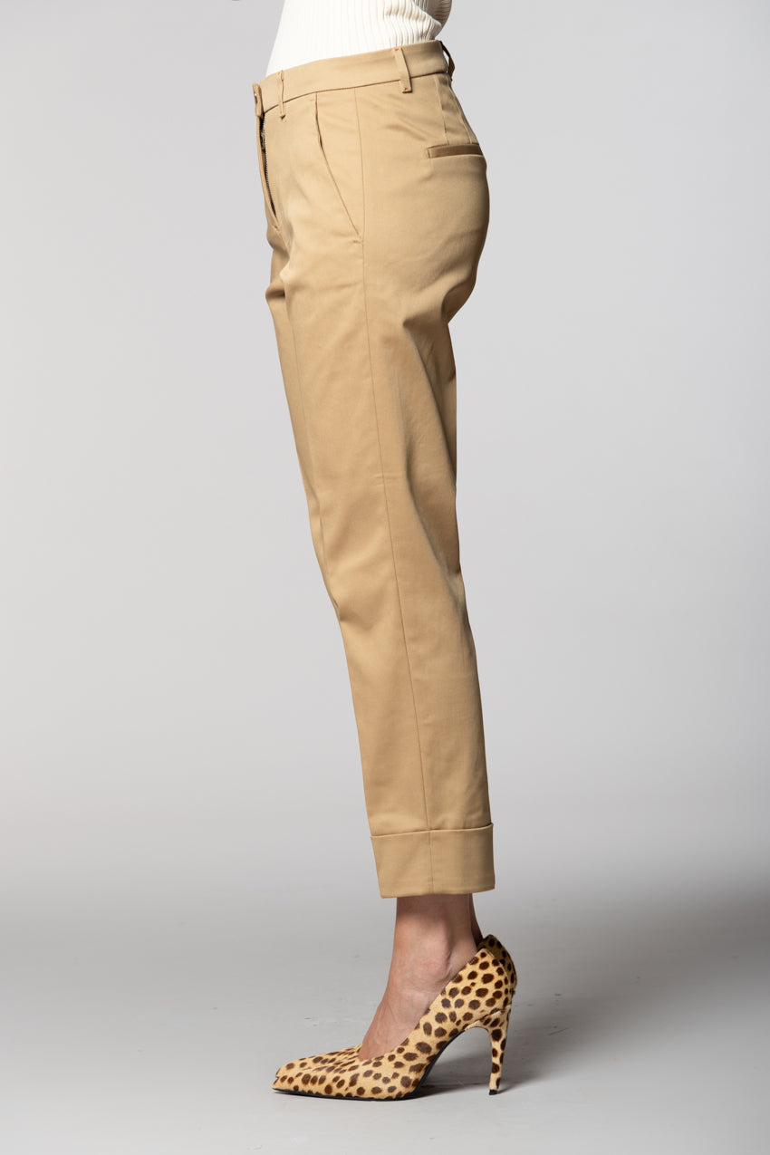 New York Carrot pantalon chino femme en gabardine carrot fit