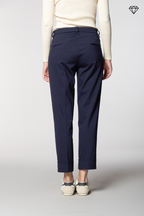 New York Carrot pantalon chino femme en jersey technique carrot fit ①