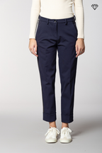 New York Carrot pantalon chino femme en jersey technique carrot fit ①