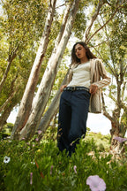 New York Carrot pantalón chino mujer en denim carrot fit