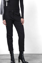 New York Carrot pantalón chino de mujer en jersey técnico carrot fit ①