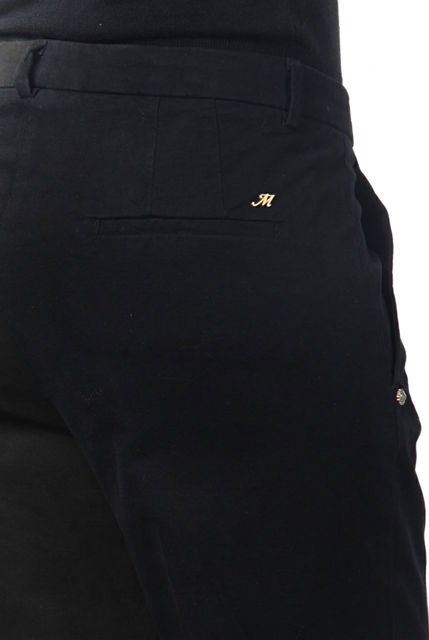 New York Carrot pantalone chino donna in raso carrot fit ①