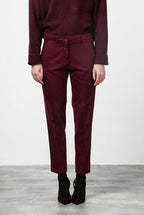 New York Carrot pantalón chino de mujer en raso carrot fit ①