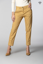 New York Carrot pantalon chino femme en coton et laine carrot fit ①