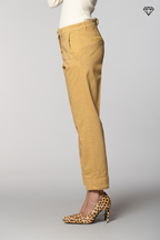 New York Carrot pantalon chino femme en coton et laine carrot fit ①