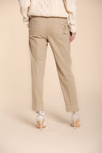 New York Carrot pantalon chino femme en coton et laine carrot fit ①