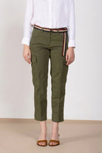 Marlene Cargo women's cargo pants in lightweight stretch twill carrot fit
