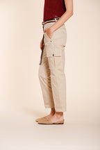 Marlene Cargo women's cargo pants in lightweight stretch twill carrot fit