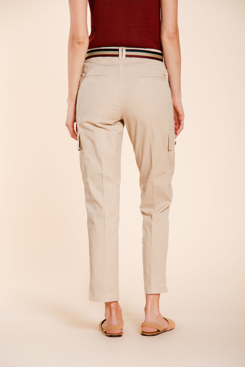 Marlene Cargo women's cargo pants in lightweight stretch twill carrot fit