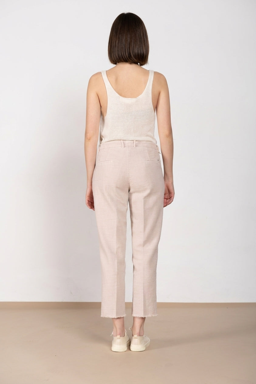 New York Carrot pantalon chino femme en natté carrot fit