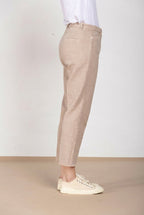 New York Carrot women's chino pants in mat weave carrot fit