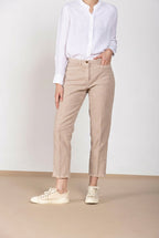 New York Carrot women's chino pants in mat weave carrot fit