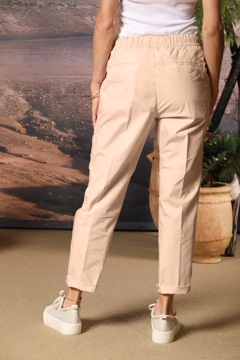 Fatique Jogger women's cargo pants in parachute canvas with a tencel and cotton blend carrot fit