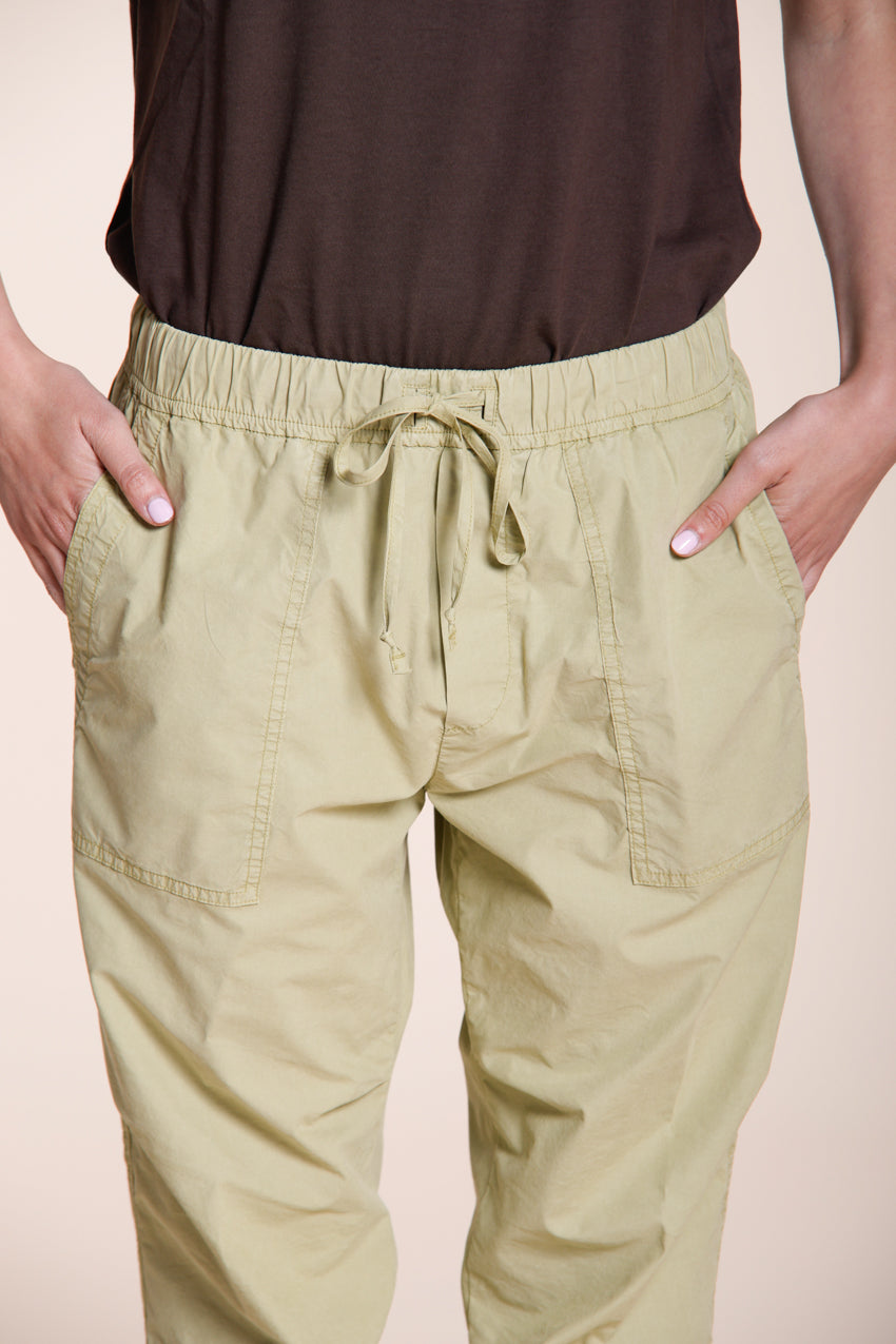 Fatique Jogger pantalon cargo femme en twill relaxed fit