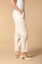 Easy Jogger women's chino pants in sweatshirt fabric relaxed fit