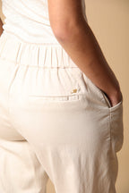 Easy Jogger women's chino pants in sweatshirt fabric relaxed fit