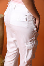 Asia Snake pantalón cargo mujer en modal stretch relaxed fit