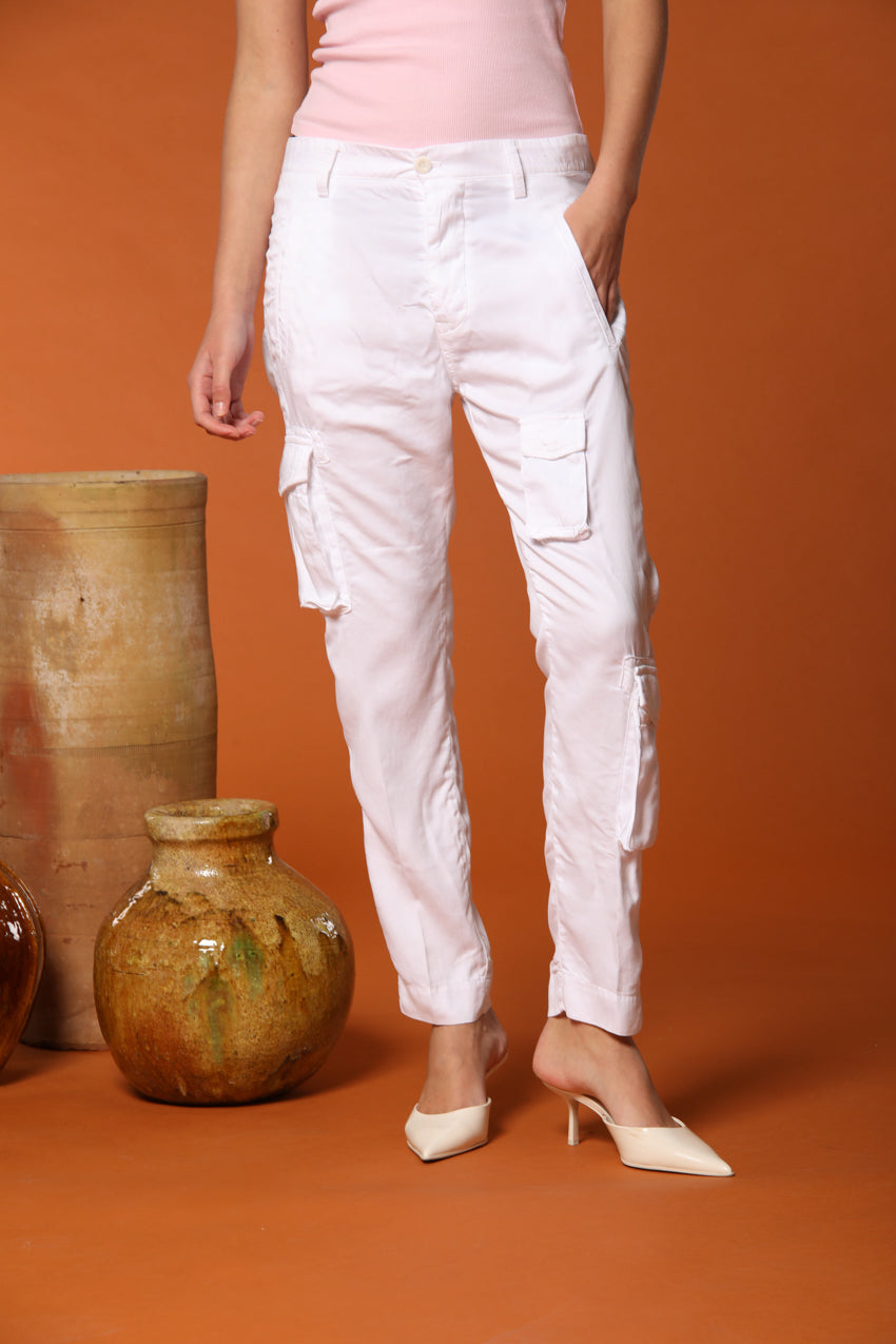 Asia Snake pantalón cargo mujer en modal stretch relaxed fit