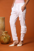 Asia Snake pantalón cargo mujer en modal stretch relaxed fit