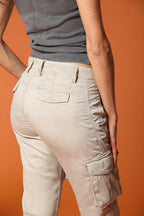 Asia Snake pantalón cargo mujer en modal relaxed fit 