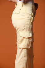 Asia Snake pantalón cargo mujer en modal stretch relaxed fit 