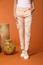 Asia Snake pantalón cargo mujer en modal stretch fit 