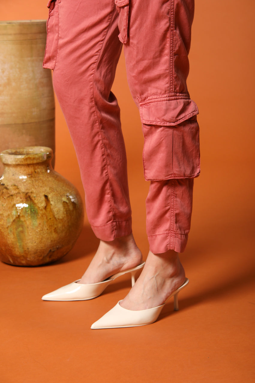 Asia Snake Pantalón cargo para mujer en modal relaxed fit