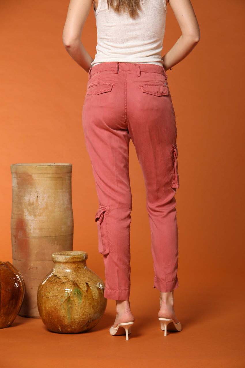 Asia Snake Pantalón cargo para mujer en modal relaxed fit