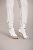 Foto 3 Easy Cargo pantalone cargo donna maglia jersey lurex relaxed fit