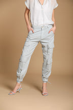 Evita Cargo pantalon cargo mujer en gabardina relaxed fit