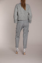 Foto 6 Chile Jogger pantalone cargo donna in lana relaxed fit