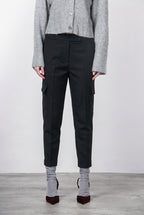 Chile Jogger women’s cargo pants in wool with relaxed fit