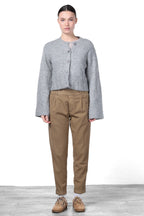 New York Jogger pantalón chino de mujer en twill stretch relaxed fit