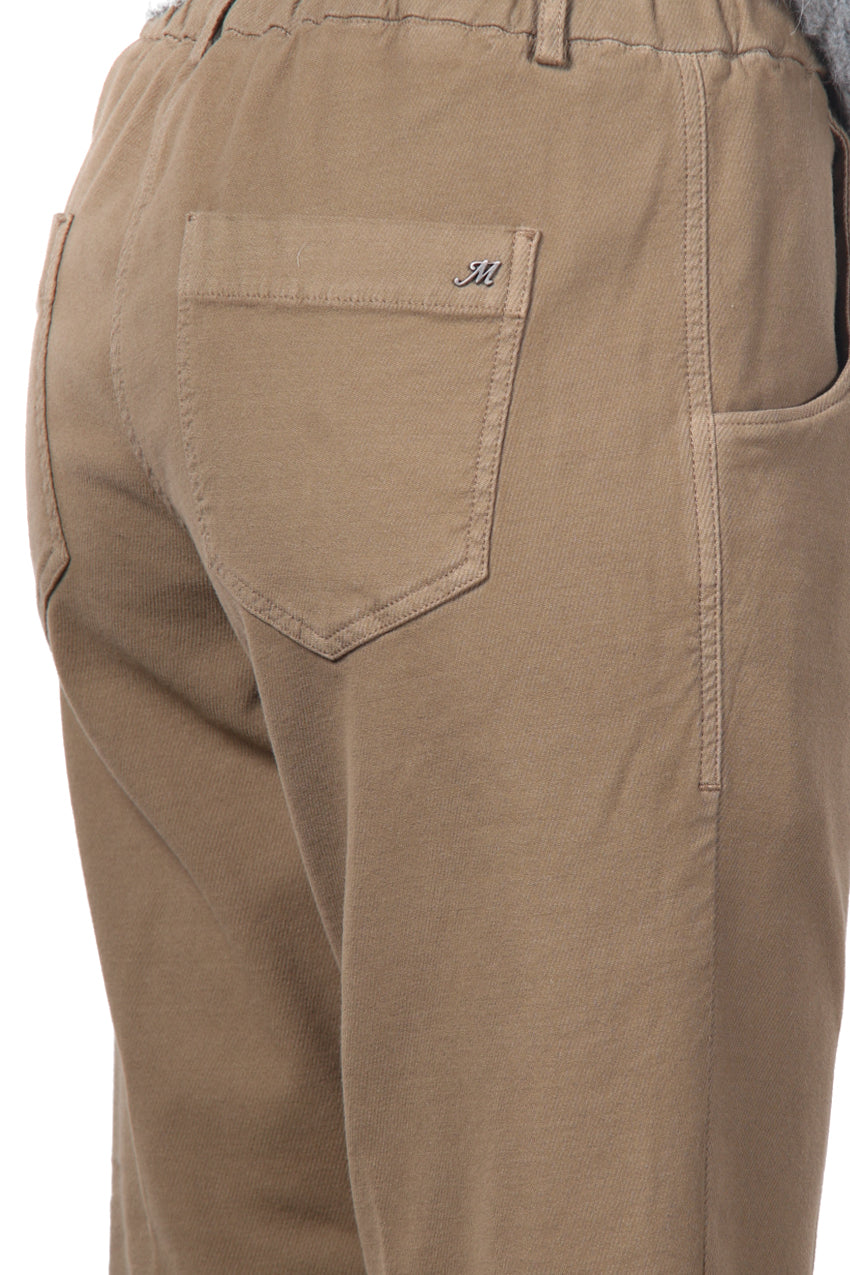 New York Jogger pantalón chino de mujer en twill stretch relaxed fit