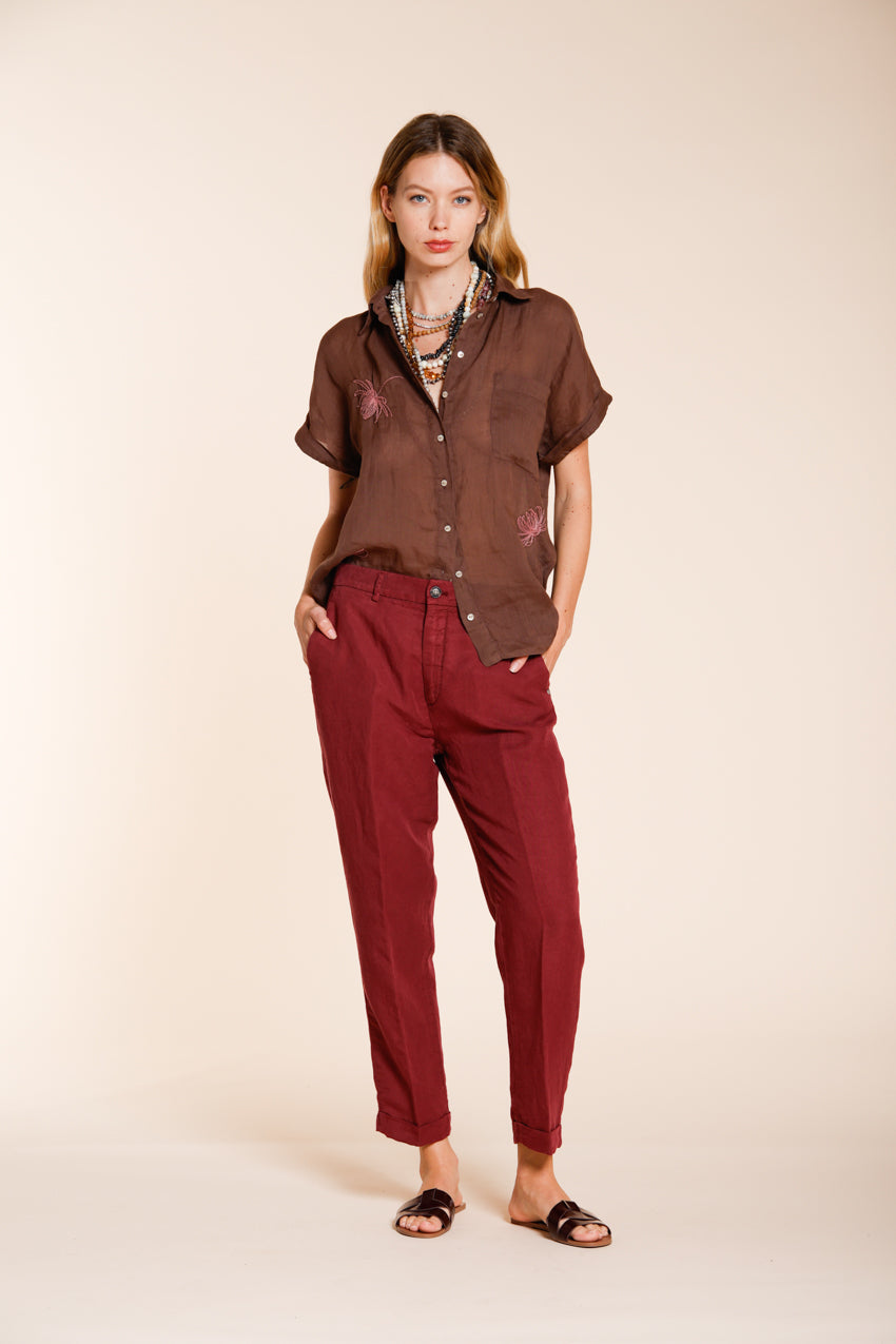 Linda Summer women's chino pants canvas relaxed fit