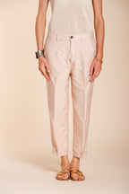 Linda Summer pantalón chino mujer en canvas relaxed fit