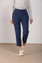 Linda Summer pantalón chino mujer en canvas relaxed fit
