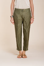 Linda Summer women's chino pants in canvas relaxed fit