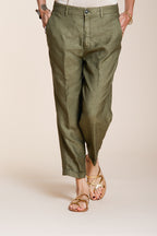 Linda Summer women's chino pants in canvas relaxed fit