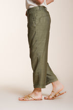 Linda Summer women's chino pants in canvas relaxed fit