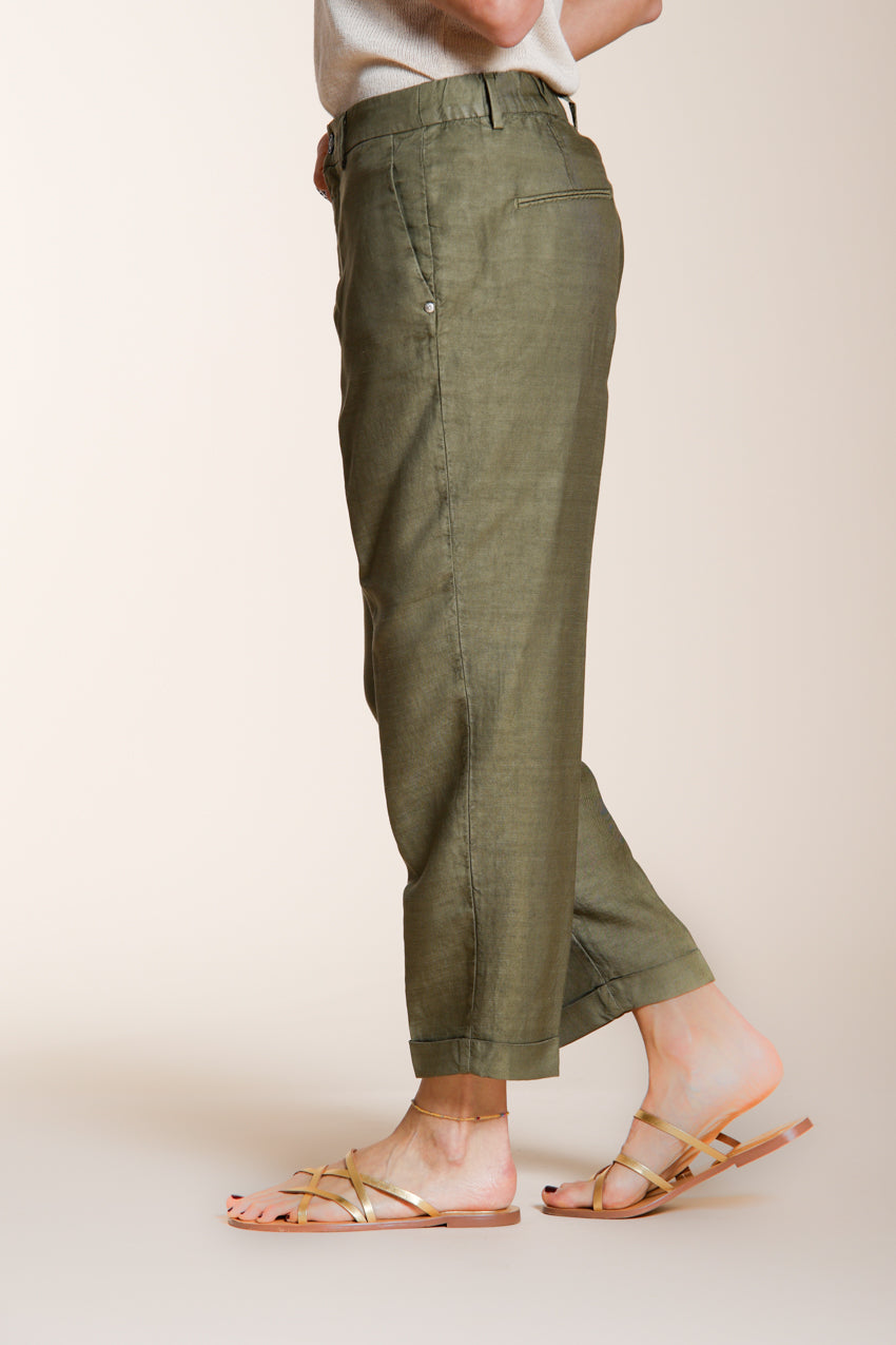 Linda Summer women's chino pants in canvas relaxed fit