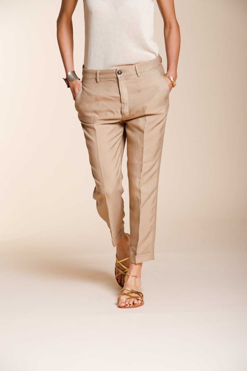 Linda Summer women's chino pants in canvas relaxed fit