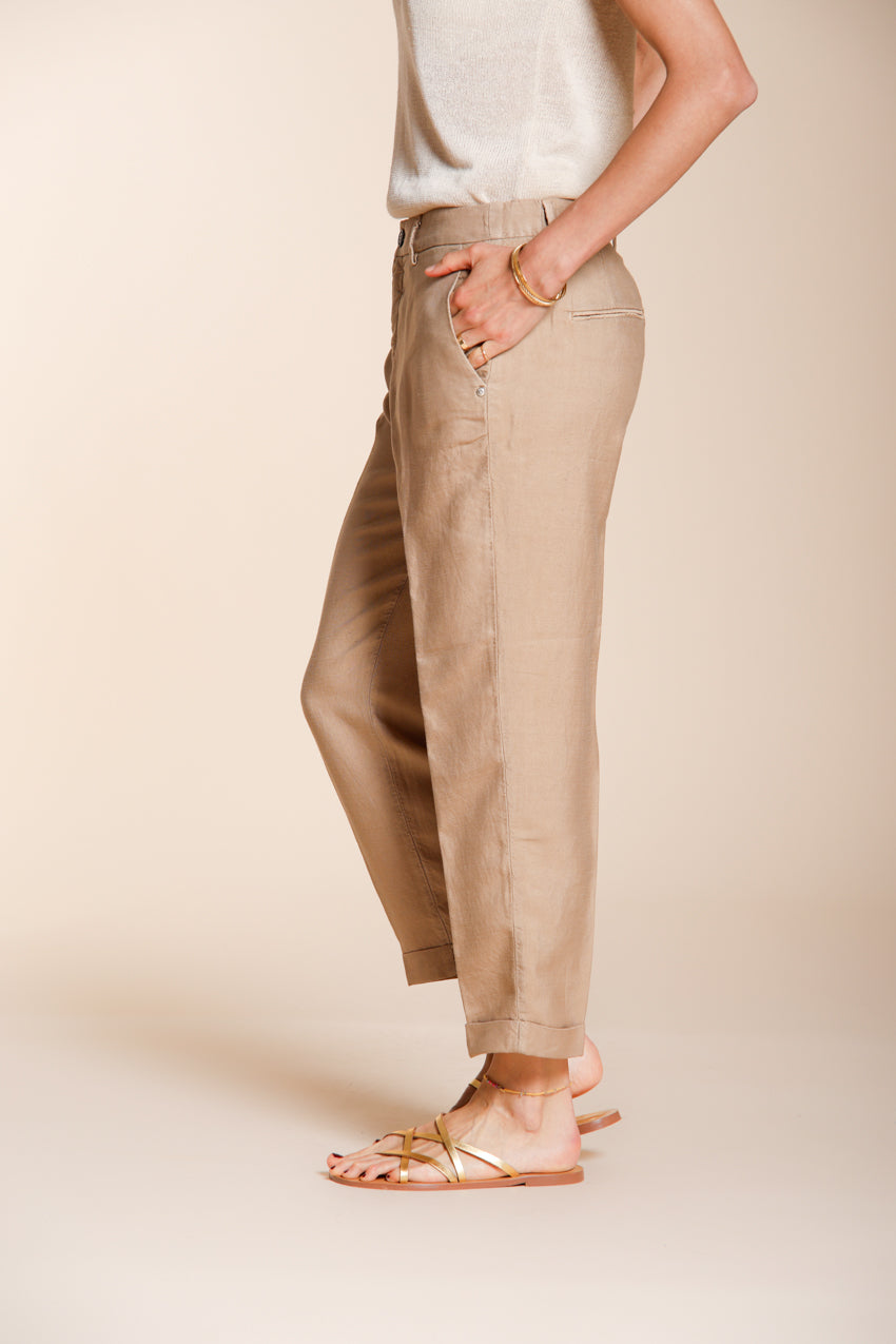 Linda Summer women's chino pants in canvas relaxed fit