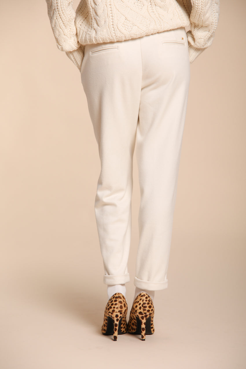 Foto 5 New York Cozy pantalone chino donna in jersey carrot fit