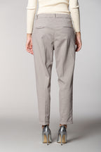 New York Cozy pantalon chino femme en gabardine carrot fit