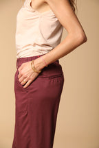 New York Cozy Straight pantalón chino jogger mujer en modal straight fit