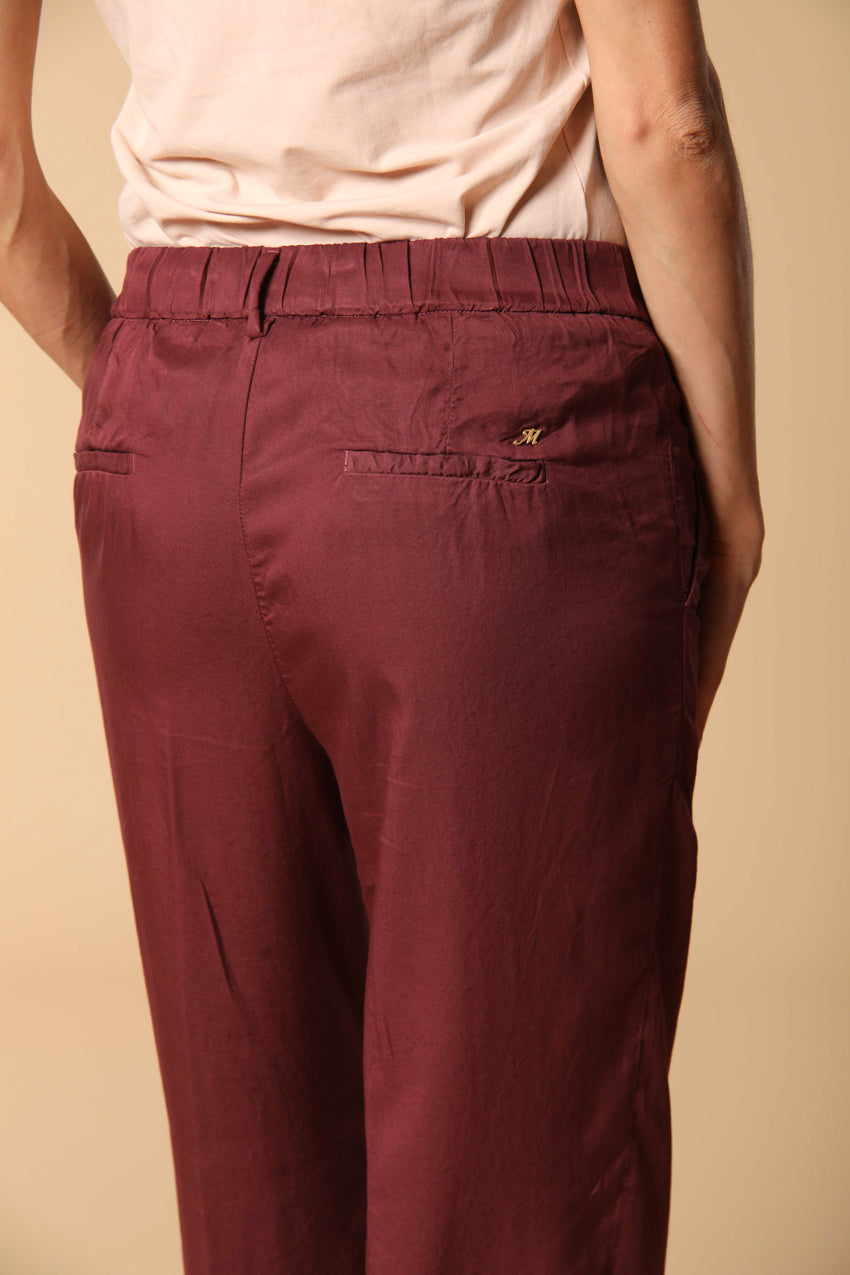 New York Cozy Straight pantalón chino jogger mujer en modal straight fit