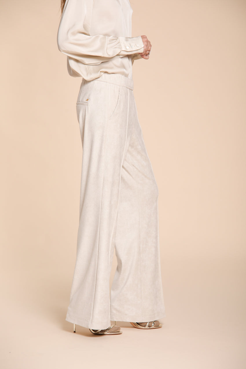 Foto 3 Easy Straight pantalone chino donna in jersey straight fit