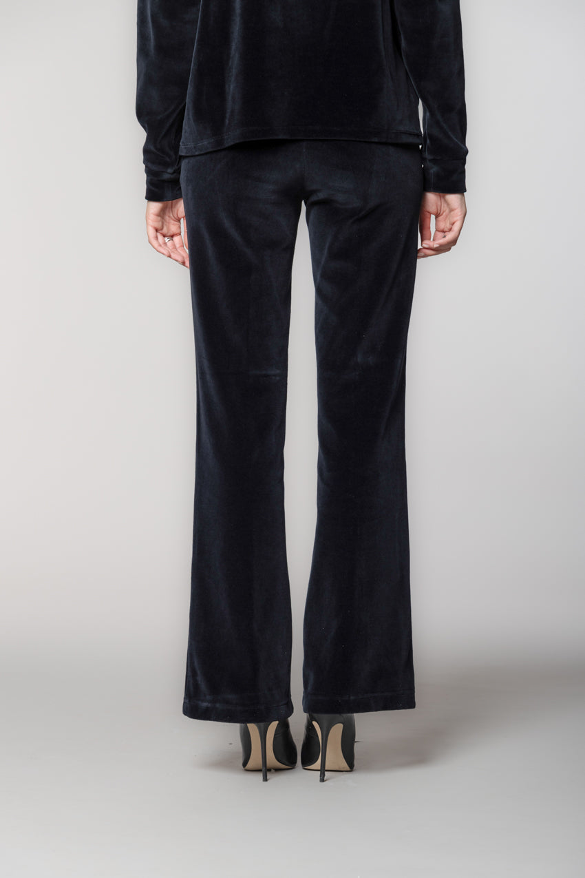 Easy Straight women's chino trousers in chenille jersey straight fit
