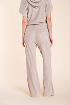 Easy Straight women's chino jogger pants in terry jersey straight fit